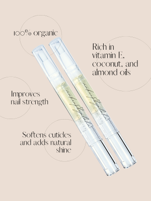 Organic Cuticle Oil Pen [3ml] 2 pack